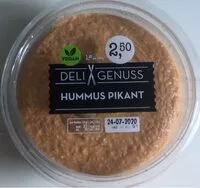 Mängden socker i Hummus pikant