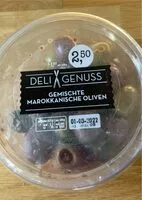 Mängden socker i Gemischte Marokanische Oliven