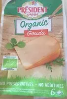 Mängden socker i Organic gouda