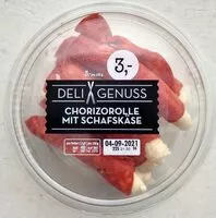 Mängden socker i Chorizorolle mit Schafskäse