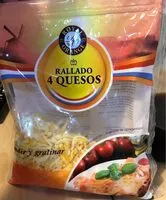 Mängden socker i Rallado 4 quesos
