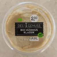 Mängden socker i Bio Hummus Klassik