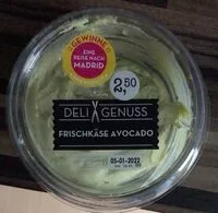 Mängden socker i Frischkäse Avocado
