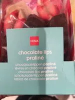 Mängden socker i Chocolat lips praline