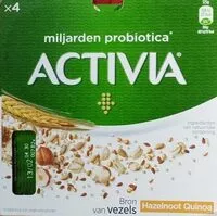 Mängden socker i Activia Hazelnoot Quinoa