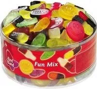 Mängden socker i Red Band Fun Mix 650G Dose