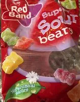 Mängden socker i Super sour bears