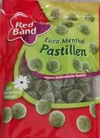 Mängden socker i Euca Menthol Pastillen