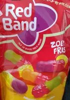 Mängden socker i Red Band zoetfris