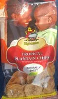 Mängden socker i Plantain chips