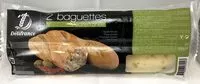 Mängden socker i 2 baguettes Méditerranée