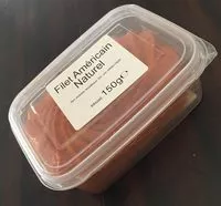 Mängden socker i Filet Américain naturel