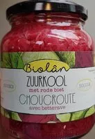 Mängden socker i Choucroute avec betterave