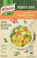 Mängden socker i Salatdressing Paprika-Kräuter