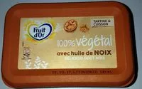 Mängden socker i Tartine & cuisson 100% végétal avec huile de noix
