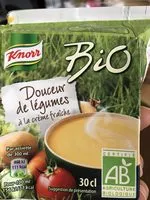 Mängden socker i Douceur de Légumes à la Crème Fraîche