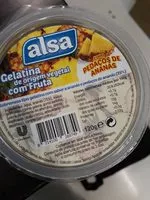 Mängden socker i Gelatina de Origem vegetal com Fruta