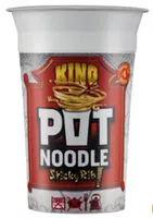 Mängden socker i Sticky Rib Pot Noodle