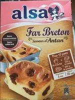 Mängden socker i Far Breton