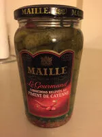 Mängden socker i Cornichons au piment de cayenne extra fins