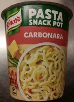Mängden socker i Knorr Pasta Snack Pot Carbonara