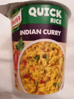 Mängden socker i Quick rice Indian curry