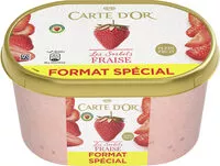 Mängden socker i Carte D'or Sorbet Plein Fruit Fraise 1300ml