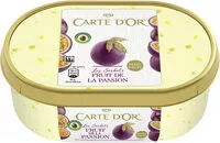 Mängden socker i Carte D'or Sorbet Plein Fruit Fruit de la Passion Bac 1l