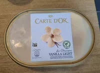 Mängden socker i Vanilla light ice cream