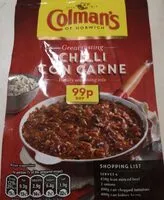 Mängden socker i Chili con carne
