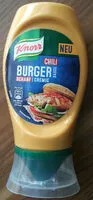 Mängden socker i Knorr Chili Burger Sauce