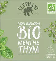 Mängden socker i Mon Infusion Bio Menthe Thym