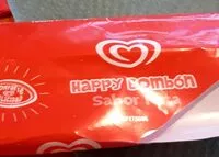 Mängden socker i Happy bombon