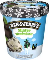 Mängden socker i Ben & Jerry's Glace Pot Minter Wonderland 500 ml