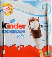 Mängden socker i Kinder Ice Cream Stick