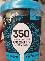 Mängden socker i Delights cookies & cream