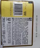 Mängden socker i Glace Carte d'or