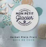 Mängden socker i Sorbet plein fruit noix de cooc
