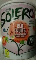 Mängden socker i Red fruits