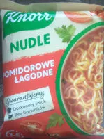 Mängden socker i Nudle pomidorowe łagodne