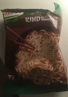 Mängden socker i Asia Noodles Rind Geschmack