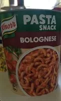 Mängden socker i Pasta snack bolognese