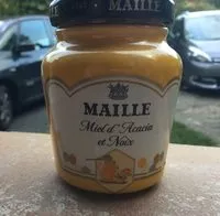 Mängden socker i Moutarde Miel d'acacia et noix