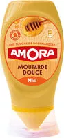 Mängden socker i Amora Moutarde Douce & Miel Flacon Souple 260g
