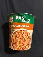 Mängden socker i Pasta Snack Gulasch-Sauce