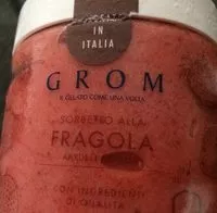 Mängden socker i Grom Glace Pot Fraise 460ml