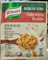 Mängden socker i Gebratene Nudeln