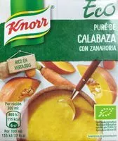 Mängden socker i Eco puré de calabaza con zanahoria ecológico