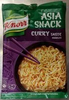 Mängden socker i Knorr Asia Snack Curry Taste Noodles