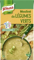Mängden socker i KNORR Soupe Liquide Mouliné de Légumes Verts 1L